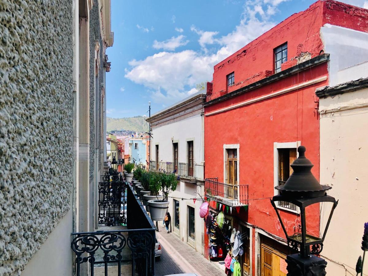 Hotel Boutique Casa De Las Manrique Guanajuato Exteriör bild